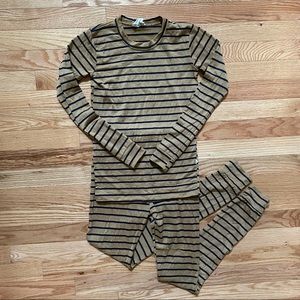 Chasing Windmills 10T Merino Wool Pajama Set, Flawed